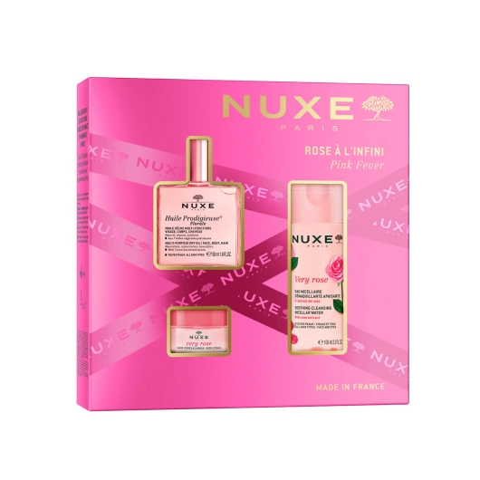 Nuxe Pink Fever Zestaw Świąteczny 