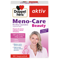 Doppelherz® aktiv Meno-Care Beauty na włosy i paznokcie, 30 tabletek