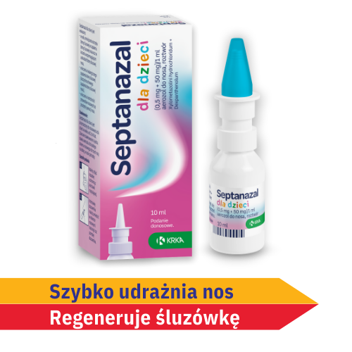 SEPTANAZAL dla dzieci aerozol do nosa 10 ml