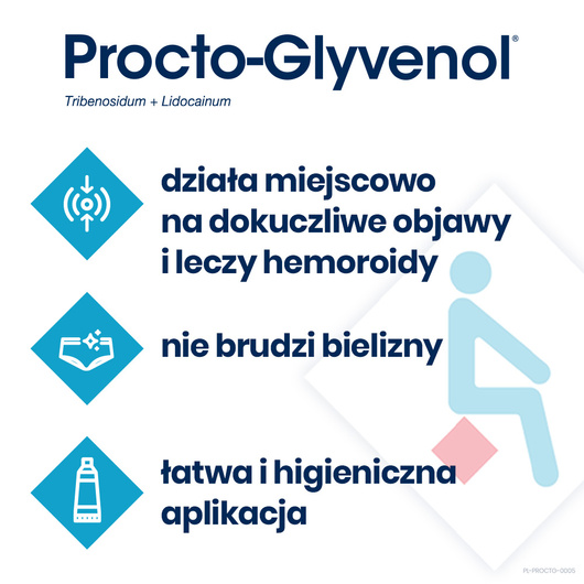 PROCTO-GLYVENOL krem doodbytniczy, 30 g 