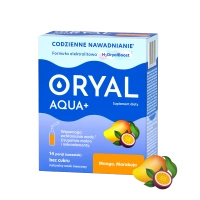 Oryal Aqua+ Mango-Marakuja, 14 saszetek