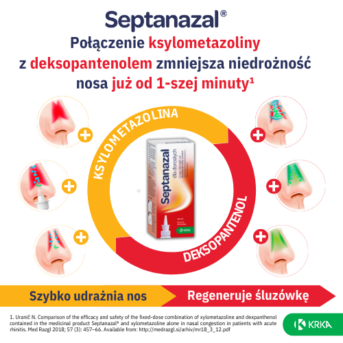 SEPTANAZAL dla dorosłych aerozol do nosa 10 ml