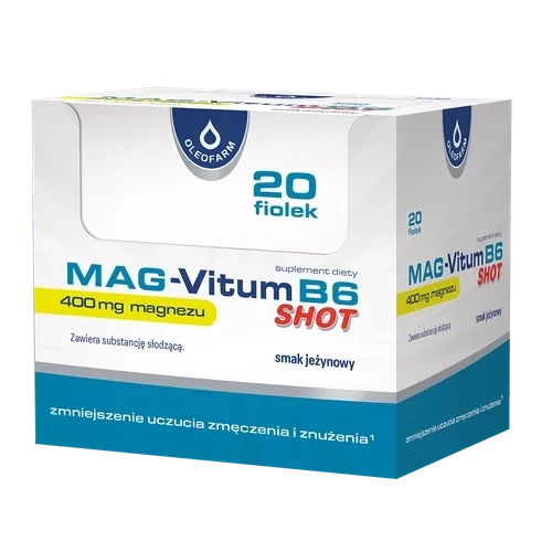 Mag-Vitum B6 Shot, 20 fiolek po 25 ml