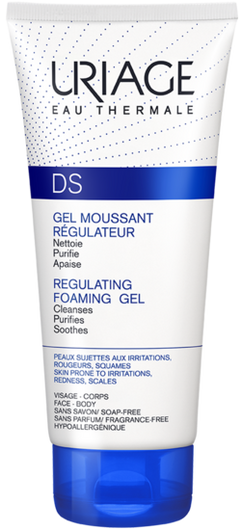 Uriage DS Żel myjący dla osób z łojotokowym zapaleniem skóry, 150 ml