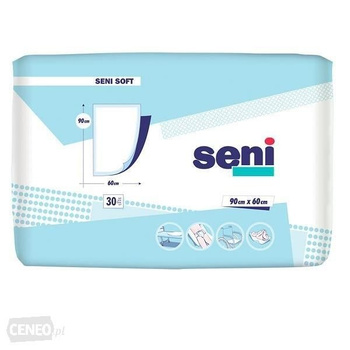 SENI SOFT SUPER Podkłady chłonne 60x90 cm x 5 sztuk