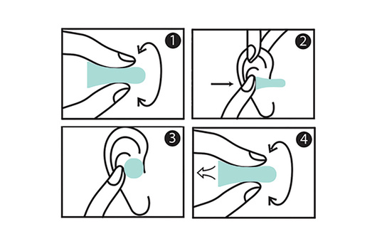 Haspro Multi Stopery piankowe do uszu, 20 sztuk 