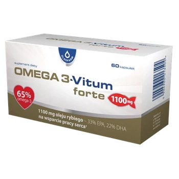 Omega 3-Vitum Forte kapsułki miękkie x 60 sztuk