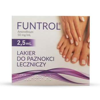 Funtrol lakier do paznokci leczniczy 0,05g/ml x 2,5ml