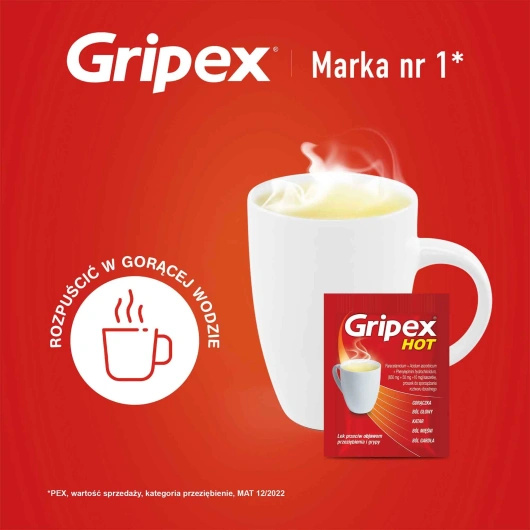 Gripex HOT  8 saszetek