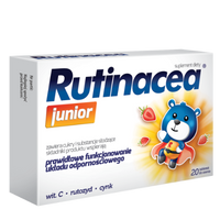 RUTINACEA Junior, 20 tabletek do ssania