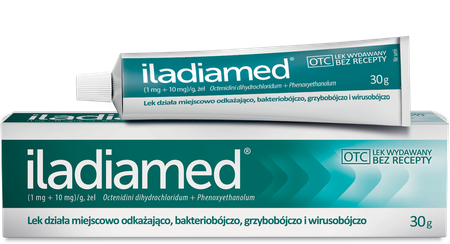 Iladiamed żel (1mg+0,01g)/g tuba, 30 g