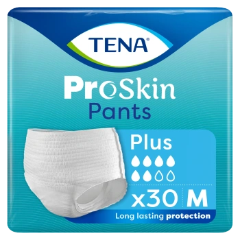 Tena Pants ProSkin Plus Rozmiar M (80-110cm) Majtki chłonne, 30 sztuk