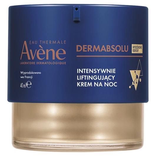 AVENE DERMABSOLU Zestaw intensywnie liftingujący krem na noc, 40 ml + krem wypełniający kontur oka, 15 ml