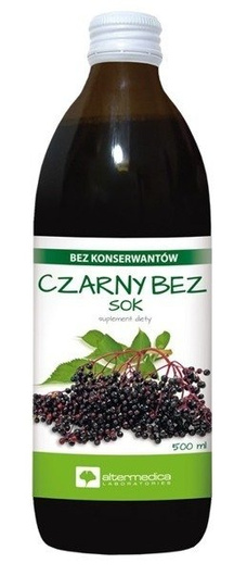 Czarny Bez Sok płyn 500 ml