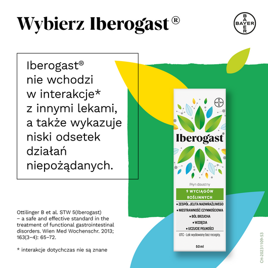 Iberogast Krople doustne, 50 ml 