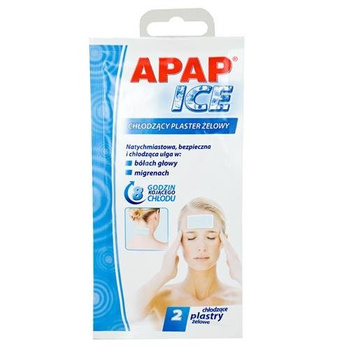 APAP ICE plaster chłodzący x 2 sztuki