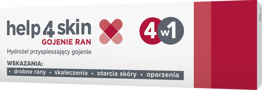 Help4Skin Gojenie Ran żel, 50 g