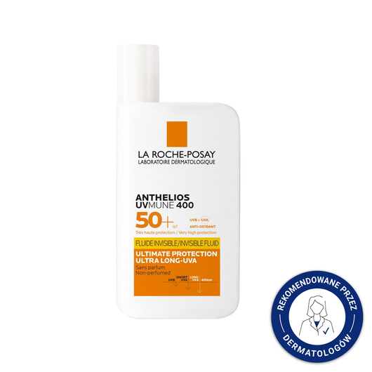 LA ROCHE-POSAY Anthelios Niewidoczny Fluid SPF50+, 50ml