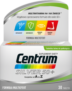 Centrum Silver 50+, 30 tabletek