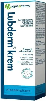 Lubderm Krem Dermatologiczny intensywnie nawilżający krem do skóry, 100 ml
