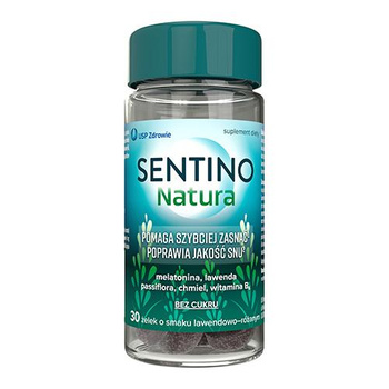 SENTINO Natura żelki, 30 sztuk DATA WAŻNOŚCI 24/10/2025