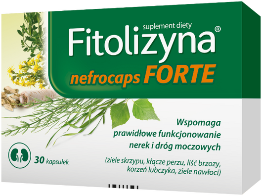 Fitolizyna Nefrocaps Forte, 30 kapsułek