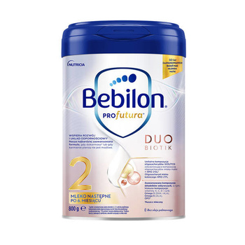 Bebilon PROfutura DUOBIOTIK 2, mleko następne po 6. miesiącu, 800 g