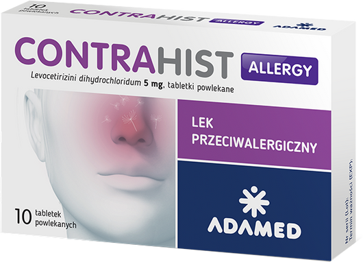 CONTRAHIST ALLERGY 5 mg, 10 tabletek