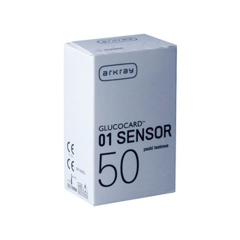 Glucocard 01 sensor x 50 pasków