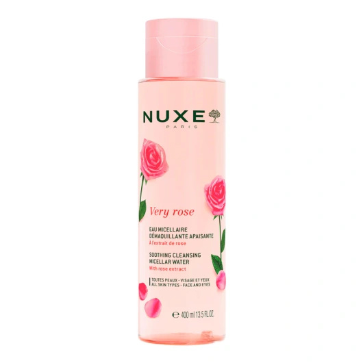NUXE Very Rose Eau Micellaire Démaquillante Apaisante Łagodząca woda micelarna 3w1, 400 ml