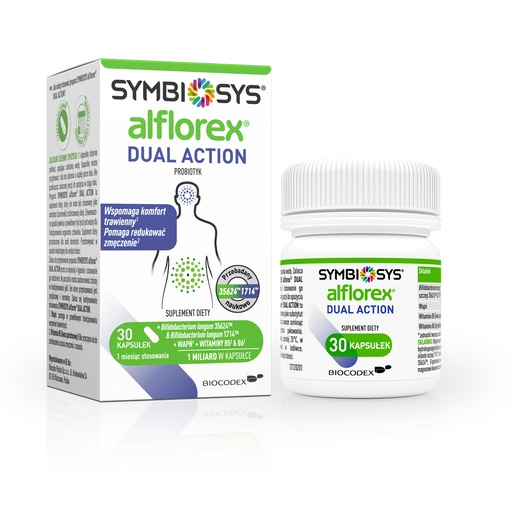 Symbiosys Alflorex Dual Action, 30 kapsułek