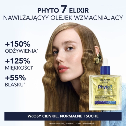 Phyto 7 Elixir Nawilżający olejek wzmacniający, 100 ml