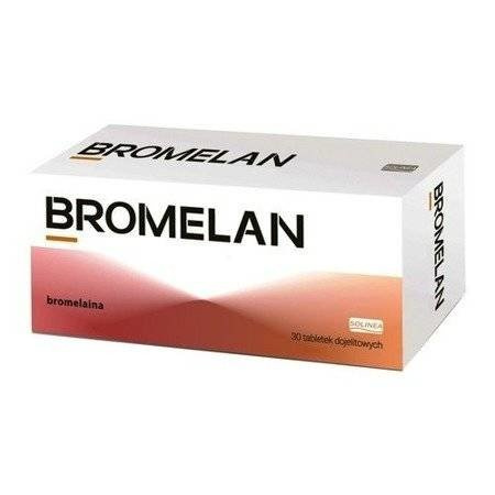 BROMELAN x 30 kapsułek dojelitowych