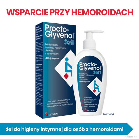 PROCTO-GLYVENOL SOFT żel do higieny intymnej 180 ml 