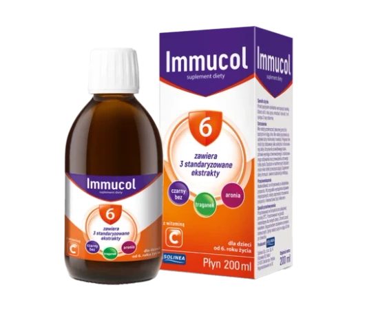 Immucol 6 Syrop na odporność, 200 ml
