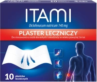 ITAMI 140 mg plaster leczniczy x 10 sztuk