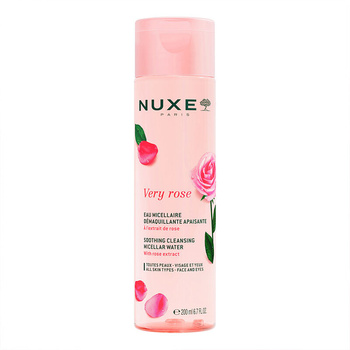 NUXE Very Rose Łagodząca woda micelarna 3 w 1, 200 ml