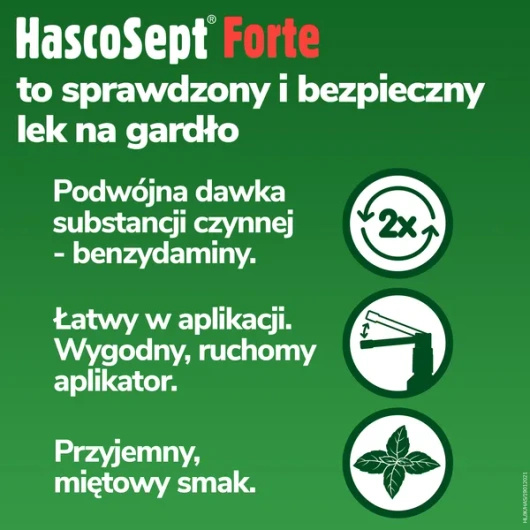 HASCOSEPT FORTE 3 mg/g aerozol 30 ml