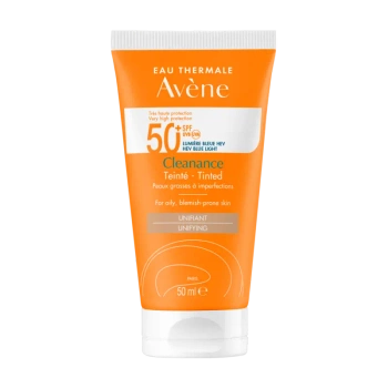 AVENE EAU THERMALE Cleanance Koloryzujący Krem przeciw niedoskonałościom SPF 50+, 50ml