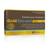 OLIMP Gold Żeń-szeń complex, tabletki powlekane, 30 sztuk
