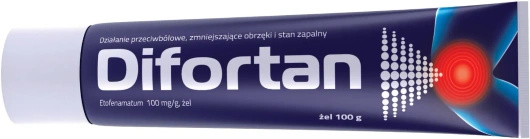 DIFORTAN 100 mg/g żel 100 g