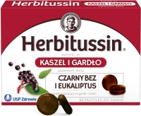 HERBITUSSIN KASZEL I GARDŁO x 12 pastylek do ssania
