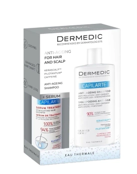 Dermedic Capilarte Anti-Ageing Zestaw Serum-kuracja + Szampon