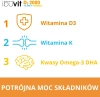 IBUVIT D3 2000 + K2 MK-7 + OMEGA 3 x 30 kapsułek