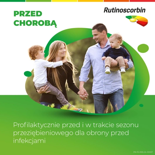 Rutinoscorbin (25 mg + 100 mg), 90 tabletek powlekanych