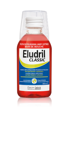 ELUDRIL CLASSIC Płyn do płukania jamy ustnej 200 ml