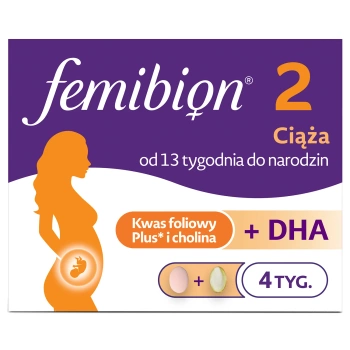 FEMIBION 2, 56 kapsułek + 56 tabletek
