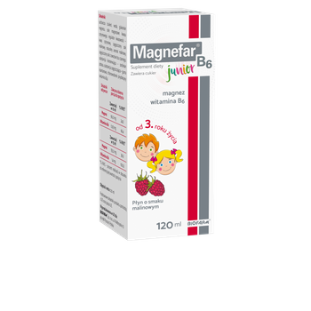 MAGNEFAR B6 Junior płyn, 120 ml