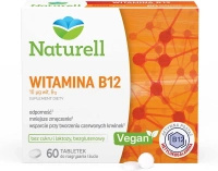 NATURELL Witamina B12, 60 tabletek do ssania