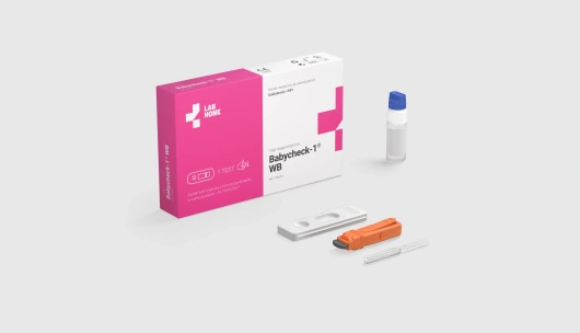 LabHome BabyCheck-1 WB Szybki test ciążowy z krwi